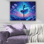 Wallity KNV9972 - 5070 Pintura Decorativa en Lienzo Multicolor 50 x 70 cm